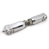 HTTMT MT284-001 - Kit de bajada trasera para motocicleta compatible con Yamaha Raptor 350 660 700- color plateado